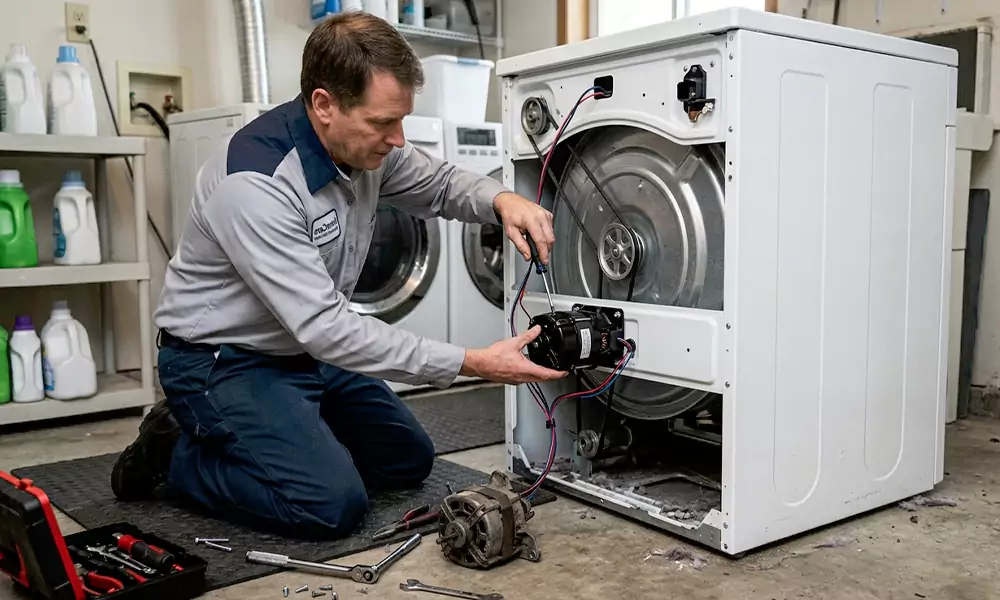 Dryer Motor Replacement in Marlborough, MA