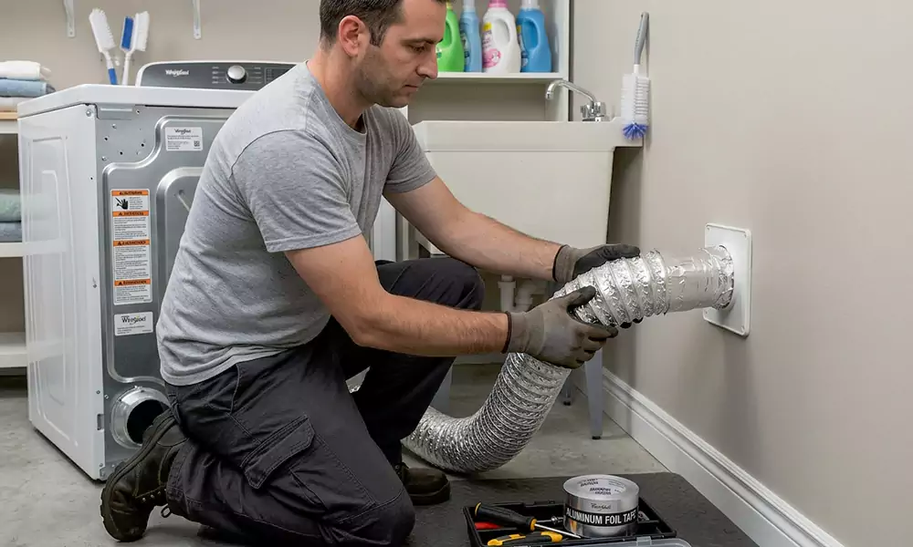 Dryer Vent Installation in Marlborough, MA