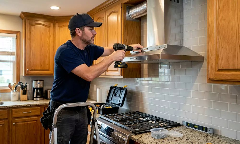 Range Hood Installation in Marlborough, MA