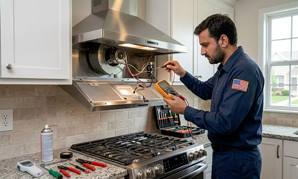 Range Hood Repair in Marlborough, MA