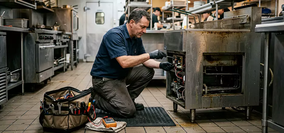 Industrial Fryer Thermostat Repair in Marlborough