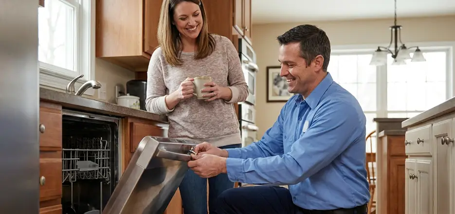 Dishwasher Latch Handle Replacement in Marlborough