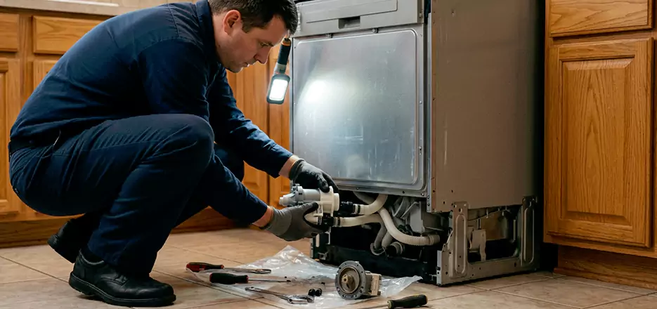 Dishwasher Drain Hose Repair in Marlborough
