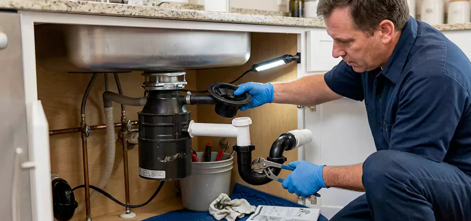 Garbage Disposal Splash Guard and Trap Installation in Marlborough