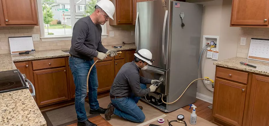 Propane Refrigerator Installation in Marlborough